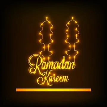 Ramadan Kareem. Stock Illustration