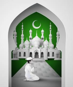 Ramadan kareem. Stock Illustration