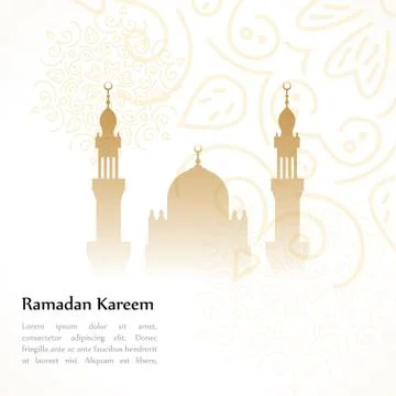 Ramadan Kareem Stock Illustration
