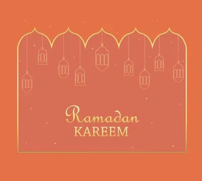 Ramadan Kareem Stock Illustration