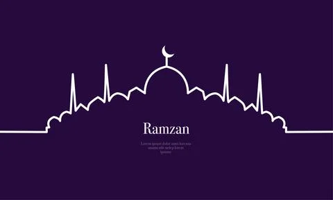 Ramadan kareem Illustrazione stock