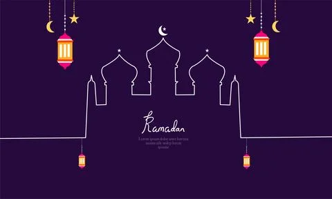 Ramadan kareem Stock Illustration