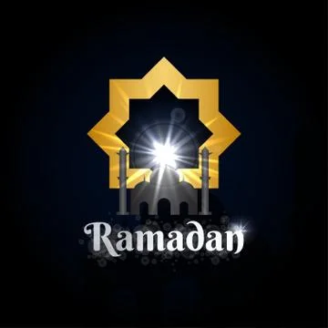 Ramadan kareem illustration Stock Illustration