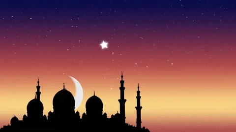 Ramadan Kareem islamic background. Stock Footage 65371059