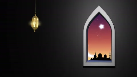 Ramadan Kareem islamic background. Stock Footage 65400343