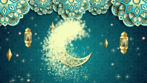 Ramadan kareem islamic motion background Stock Footage 150490024