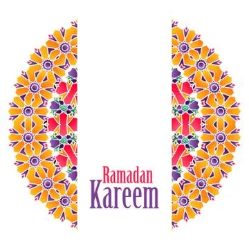Ramadan kareem islamic pattern background Stock Illustration
