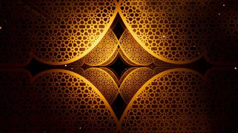 Ramadan Kareem Pattern Stock Illustration