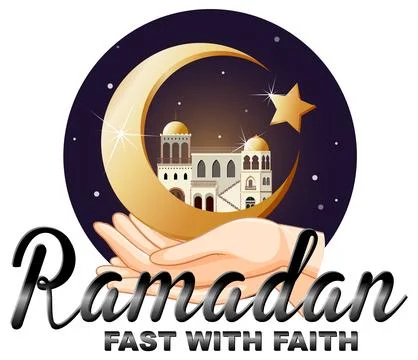Ramadan Kareem Poster Vector Stock Illustration