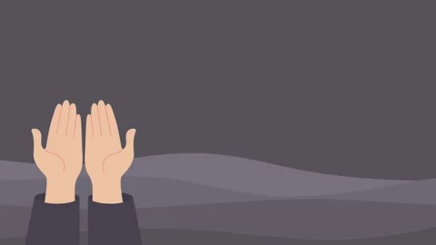 Ramadan Kareem text animation, lantern animation, mosque silhouette background. Video stock 299545081