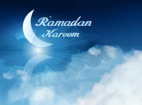 Ramadan kareem, vector background Stock Illustration