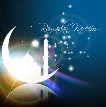 Ramadan kareem vector Stock Illustration