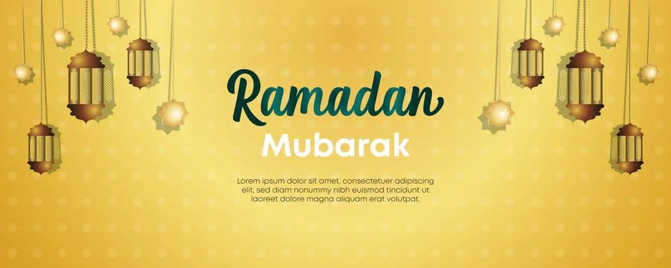 Ramadan Kareem Web Background Super Sale Banner with Podium for Display Product Stock Illustration