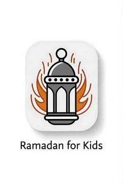 Ramadan for kids Illustrazione stock