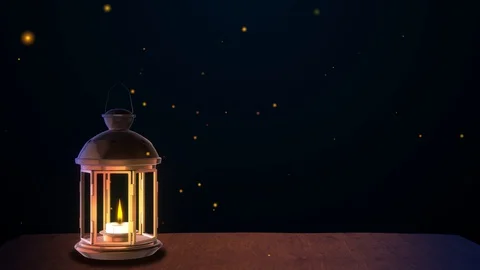 RAMADAN LANTERN Video stock 129525183