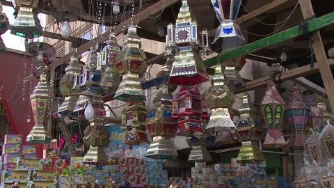 Ramadan Lantern Video stock 254274640