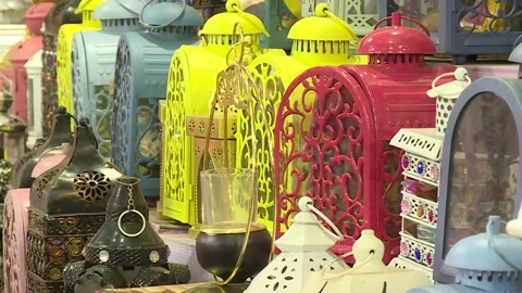 Ramadan Lantern Stock Footage 263571535