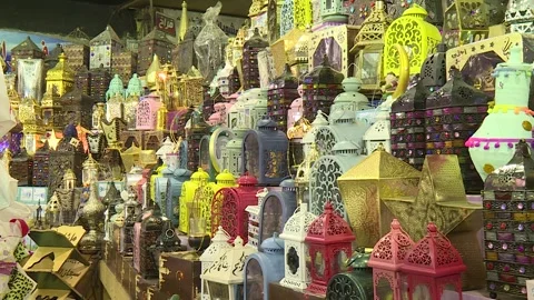 Ramadan Lantern Stock Footage 263571600