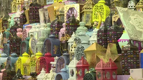 Ramadan Lantern Stock Footage 263571658