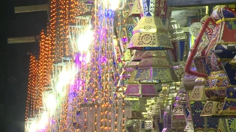 Ramadan Lantern Stock Footage 263571711