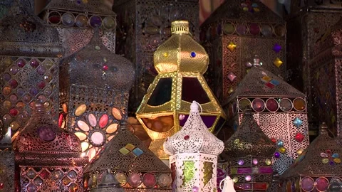 Ramadan Lantern Stock Footage 263571761