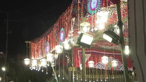 Ramadan Lantern Stock Footage 264177663
