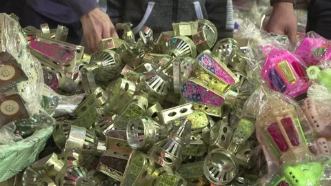 Ramadan Lantern Stock Footage 264177678