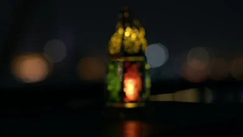 Ramadan Lantern Stock Footage 266155994