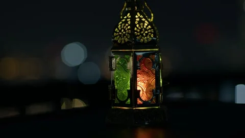 Ramadan Lantern Stock Footage 266156012