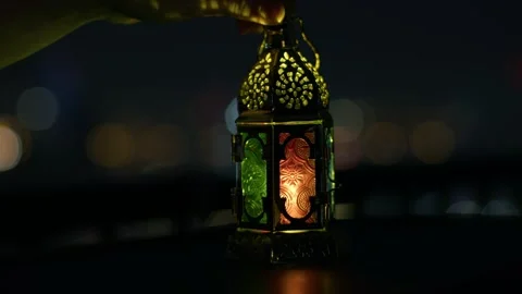 Ramadan Lantern Stock Footage 266156017