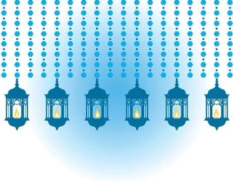 Ramadan Lantern Stock Illustration