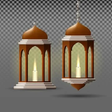 Ramadan lantern vector. Stock Illustration