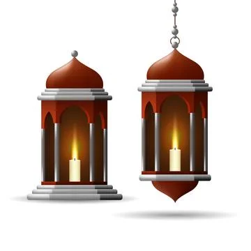 Ramadan lantern vector. Stock Illustration
