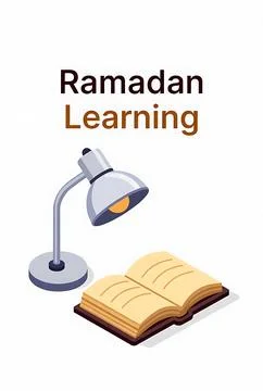 Ramadan learning Stock Illustration