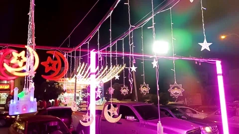 Ramadan Lights Stock Footage 236609777