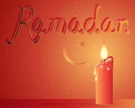 Ramadan lights Illustrazione stock