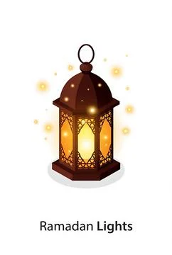 Ramadan lights Stock Illustration