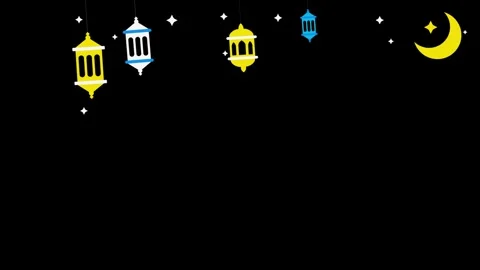 Ramadan Month Animation – Motion Graphics &amp; Vector Illustration Stock Footage 314121586