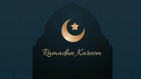 Ramadan Mubarak BackGround Intro Animation Stock Footage 176138979
