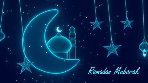 RAMADAN MUBARAK Stock Footage 267060639