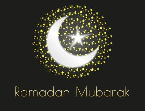 Ramadan mubarak Illustrazione stock