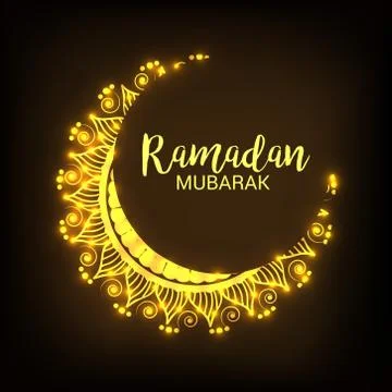 Ramadan Mubarak. Stock Illustration