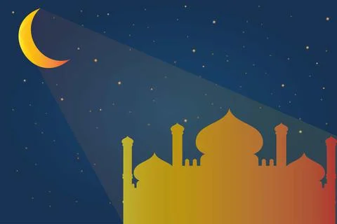Ramadan Mubarak Stock Illustration