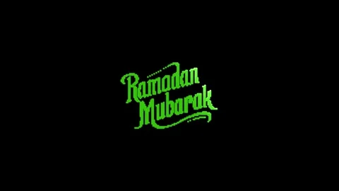 Ramadan Mubarak Text Animation, Ramadan, 3d text reveal, Ramadan Mubarak Stock Footage 296887900