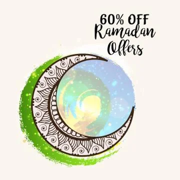 Ramadan offer. Stock-Illustration
