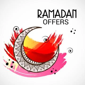 Ramadan offer. Stock Illustration