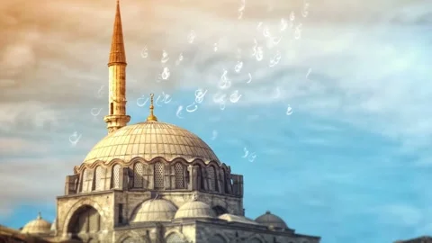 Ramadan place holder1 Stock Footage 266105332