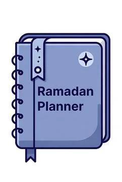 Ramadan planner Stock Illustration