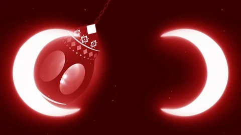 Ramadan-ramazan-candle background 4K_red Stock Footage 106937043