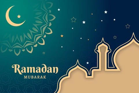 Ramadan-social-media-post Stock Illustration